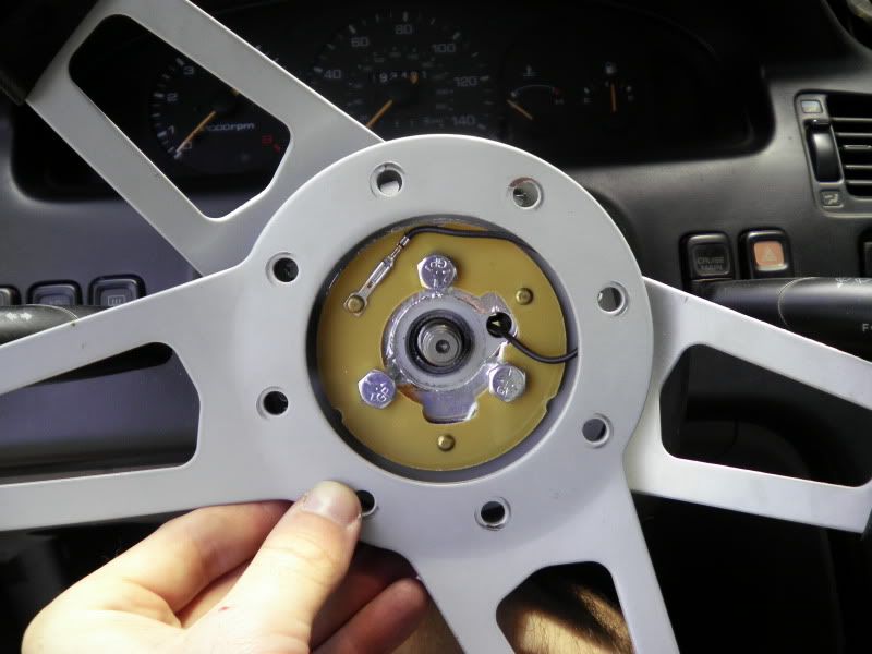 How To: Install A Grant Steering Wheel - Mazda MX-6 Forum